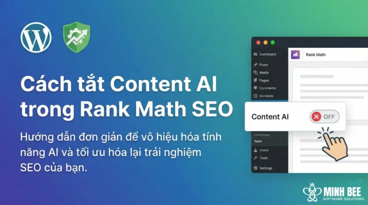 Cách tắt Content AI trong Rank Math SEO