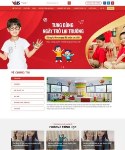 Theme WordPress trường mầm non 02
