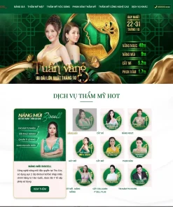 Theme WordPress Spa làm đẹp 08