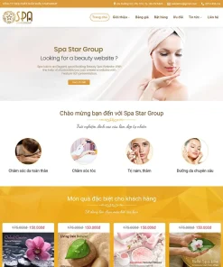 Theme WordPress Spa làm đẹp 11