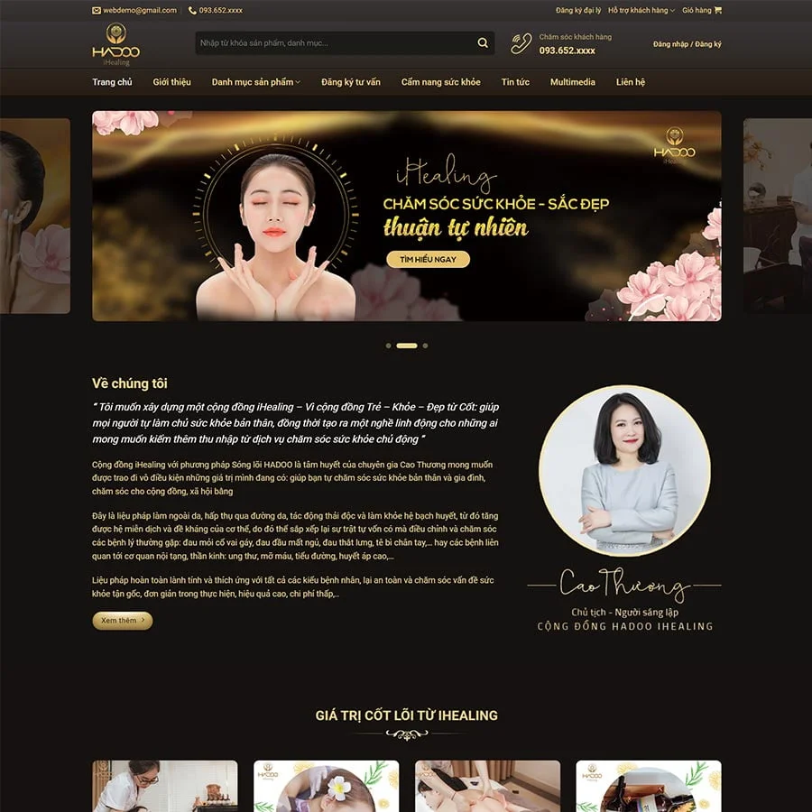 Theme WordPress Spa làm đẹp 12 1 Theme WordPress Spa làm đẹp 12