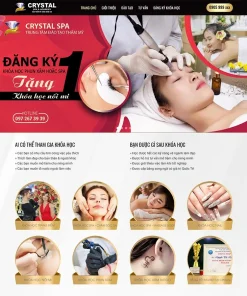 Theme WordPress Spa làm đẹp 14