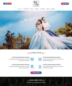 Theme WordPress dịch vụ studio, chụp ảnh cưới 05