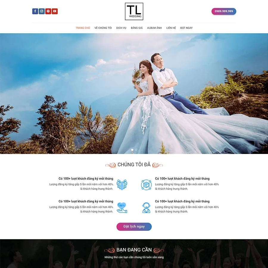 Theme WordPress dịch vụ studio, chụp ảnh cưới 05 1 Theme WordPress dịch vụ studio, chụp ảnh cưới 05