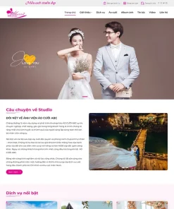 Theme WordPress dịch vụ studio, chụp ảnh cưới 06