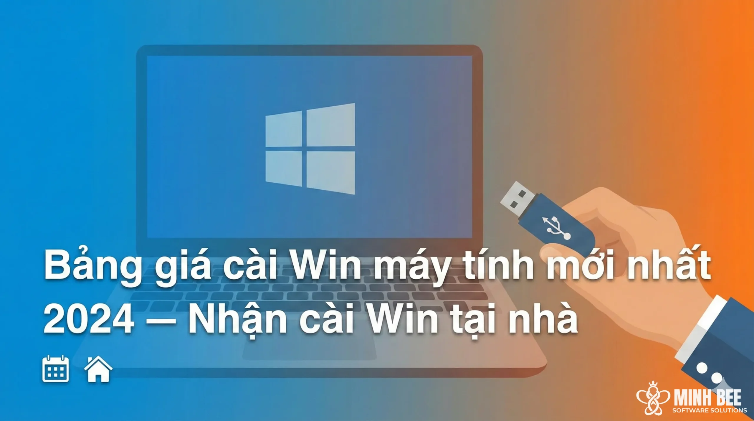 Bảng giá cài Win máy tính mới nhất 2024 - Nhận cài Win tại nhà