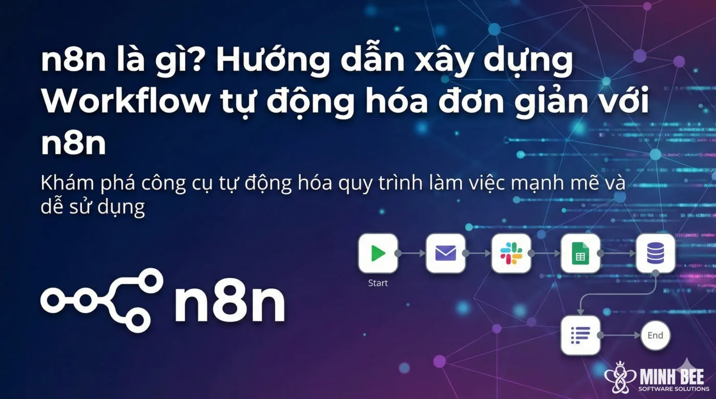 n8n là gì? Hướng dẫn xây dựng Workflow tự động hóa đơn giản với n8n