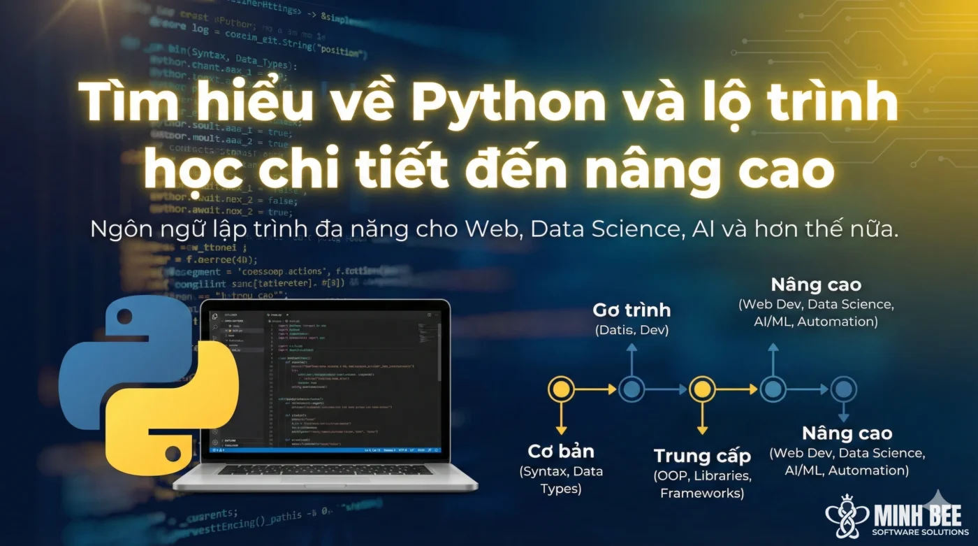 Tìm hiểu về Python và lộ trình học chi tiết đến nâng cao
