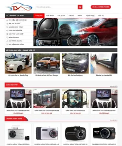 Theme WordPress bán phụ kiện đồ chơi ô tô