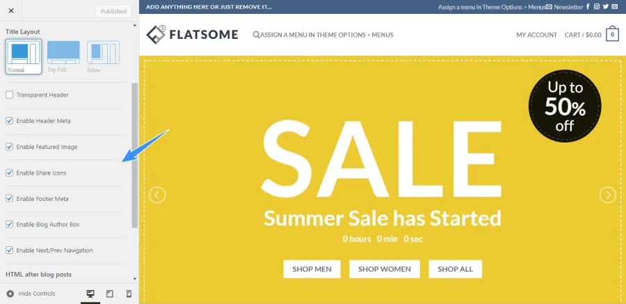Hướng dẫn sử dụng theme Flatsome chi tiết nhất từ A-Z 33 Cấu hình blog trong Flatsome