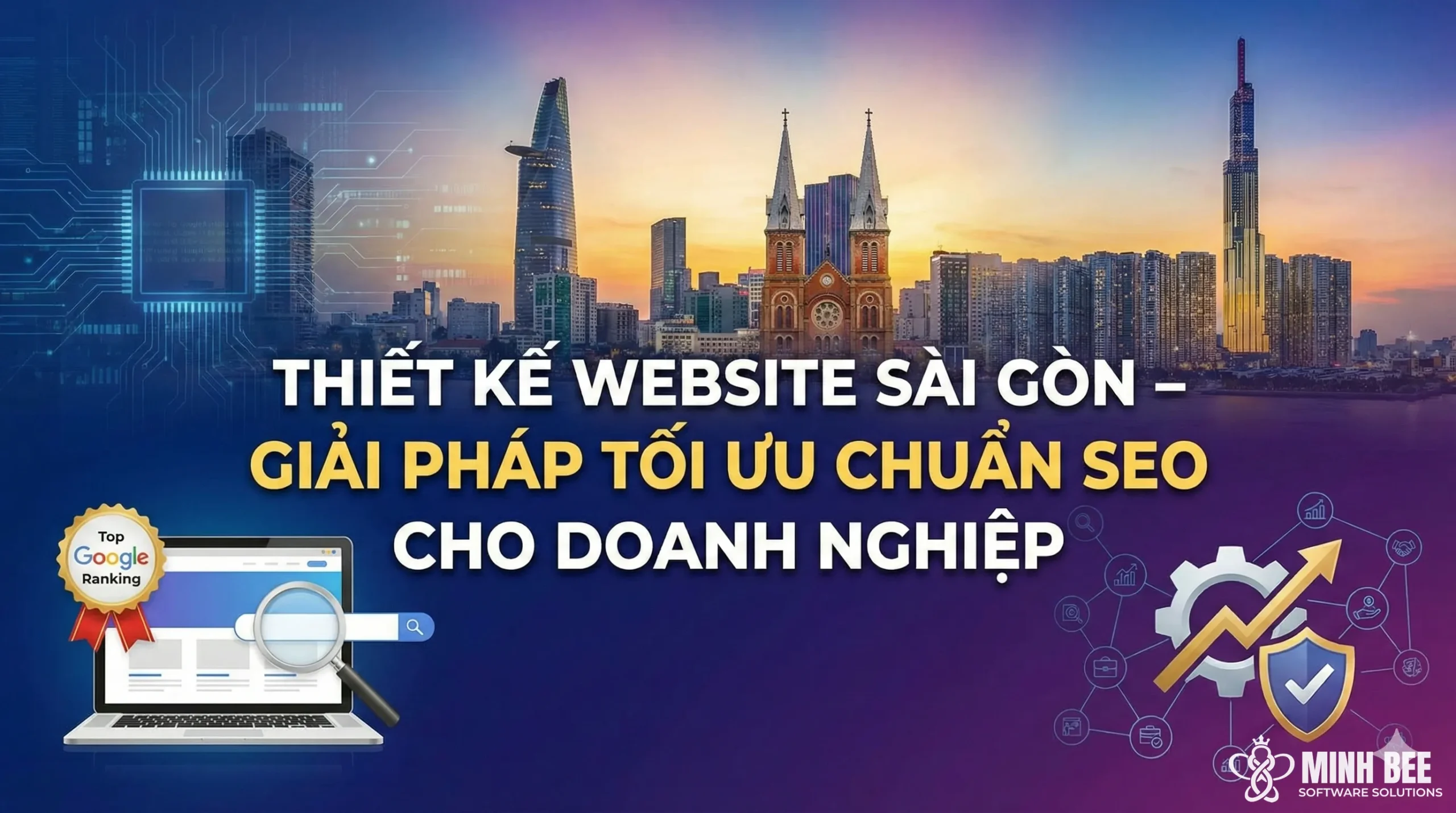 Thiết kế website Sài Gòn – giải pháp tối ưu chuẩn seo cho doanh nghiệp