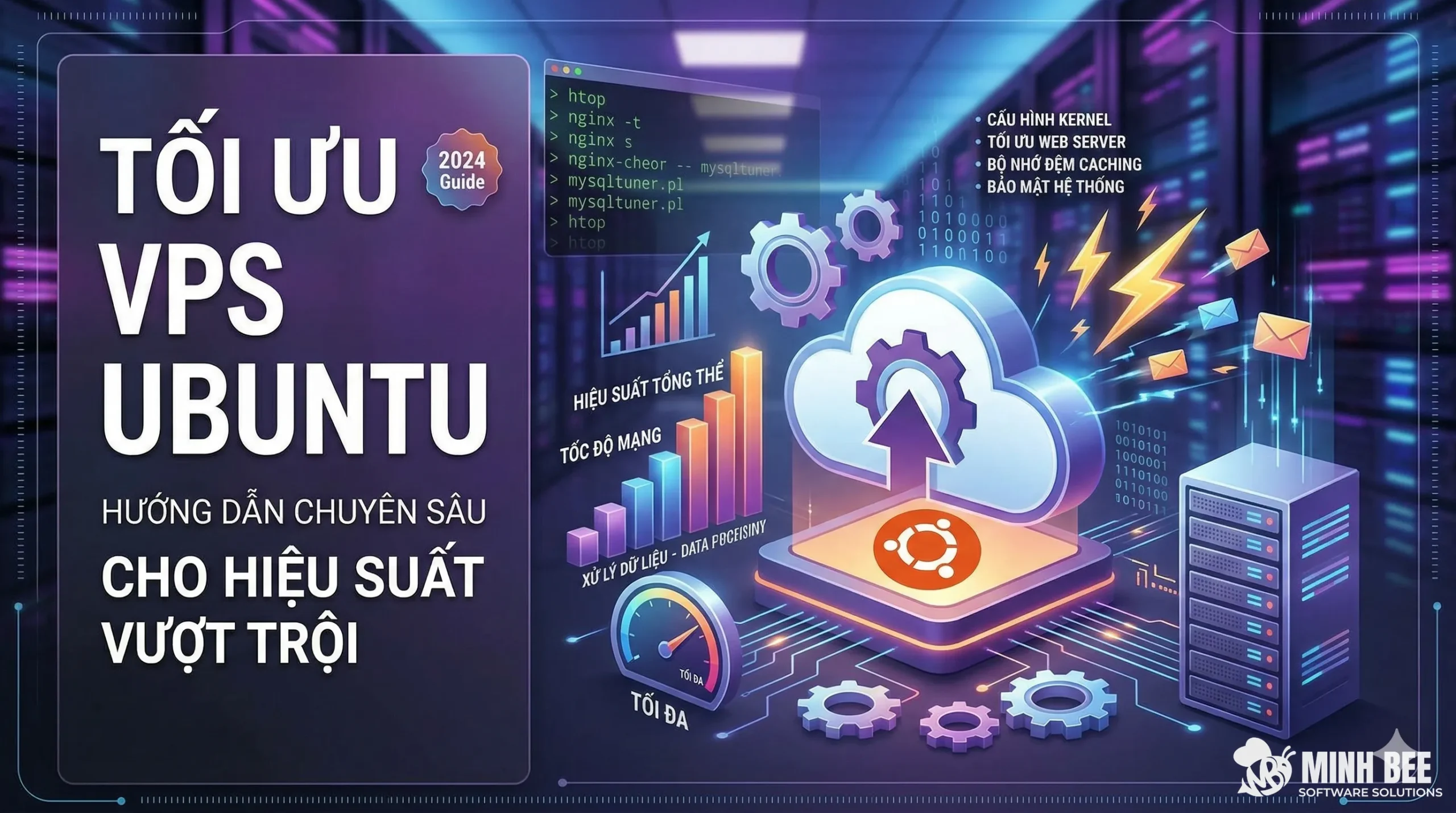 Tối ưu VPS Ubuntu: hướng dẫn chuyên sâu cho hiệu suất vượt trội