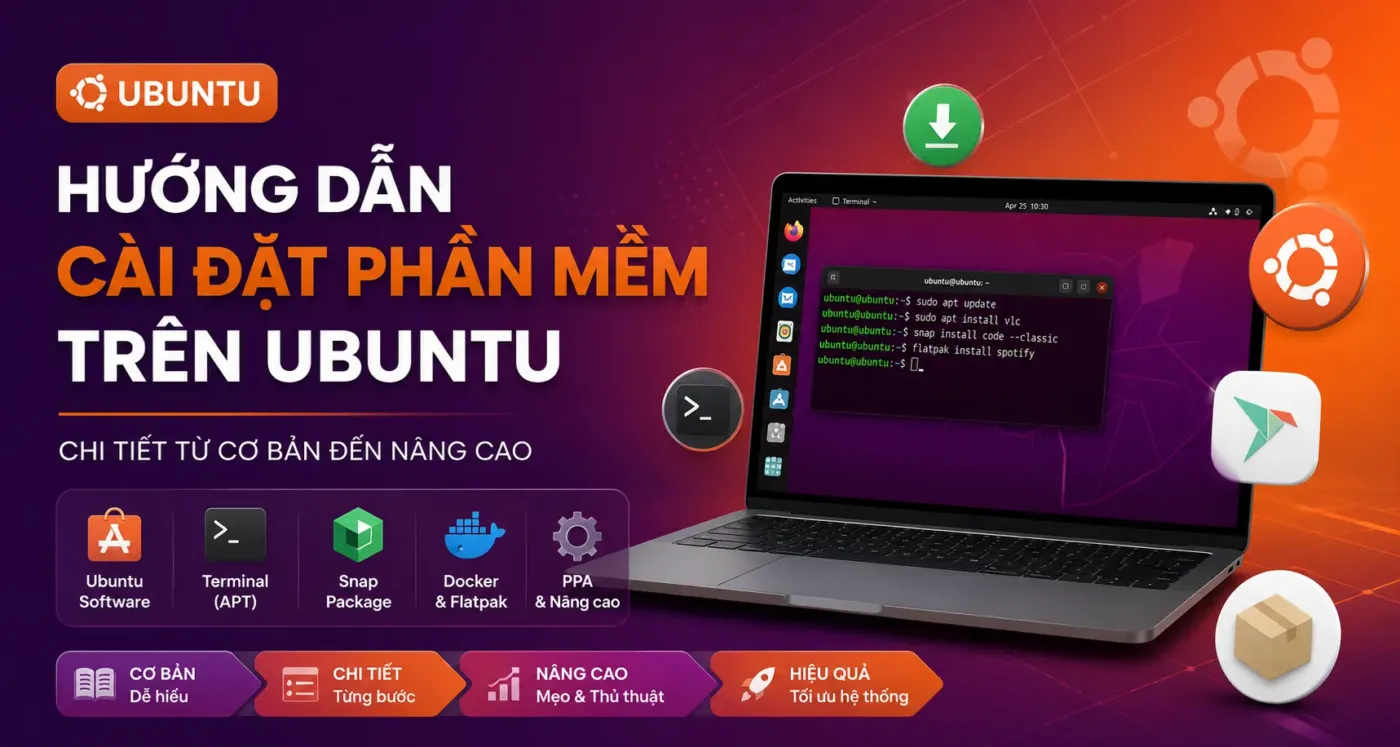 Hướng dẫn cài đặt phần mềm trên Ubuntu chi tiết từ cơ bản đến nâng cao 4 Hướng dẫn cài đặt phần mềm trên Ubuntu chi tiết từ cơ bản đến nâng cao