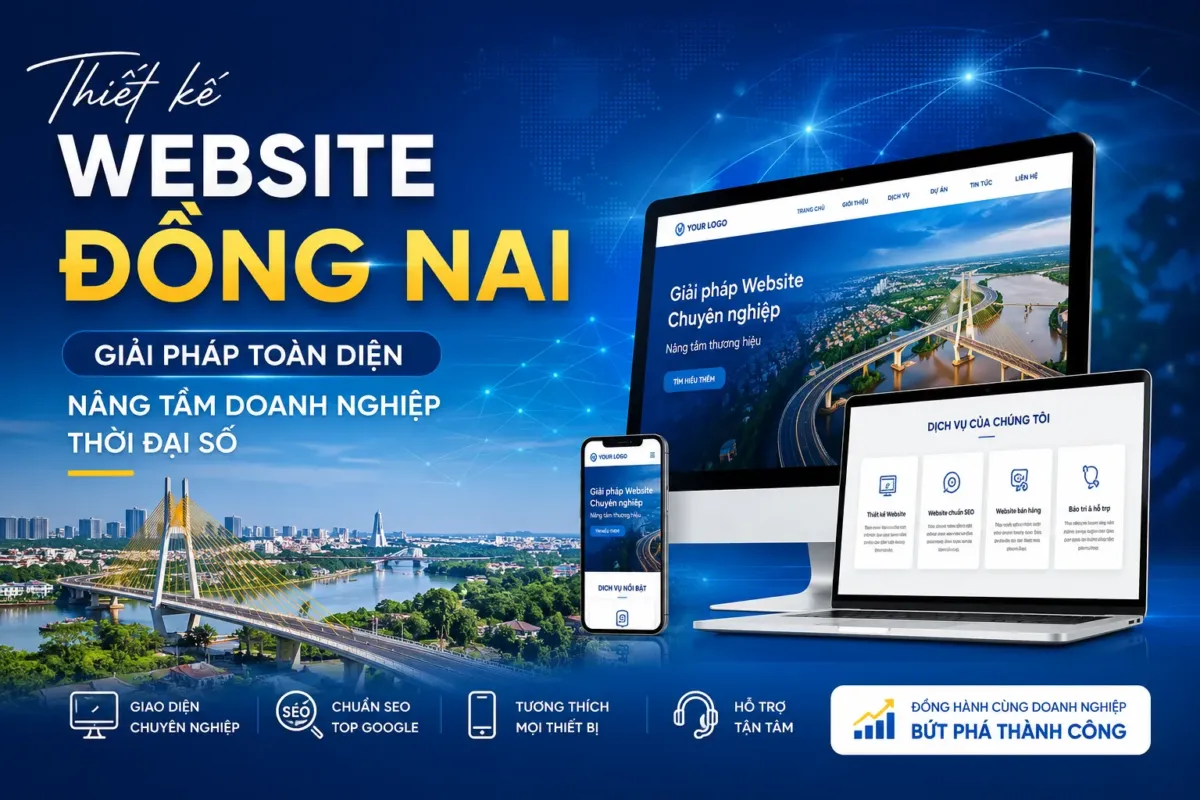 Thiết kế website Đồng Nai: Giải pháp toàn diện nâng tầm doanh nghiệp thời đại số 1 Thiết kế website Đồng Nai: Giải pháp toàn diện nâng tầm doanh nghiệp thời đại số